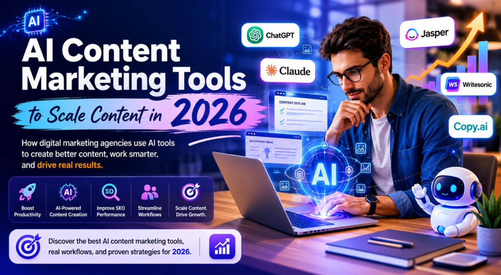 How Digital Marketing Agencies Use AI Content Marketing Tools to Scale Content in 2026