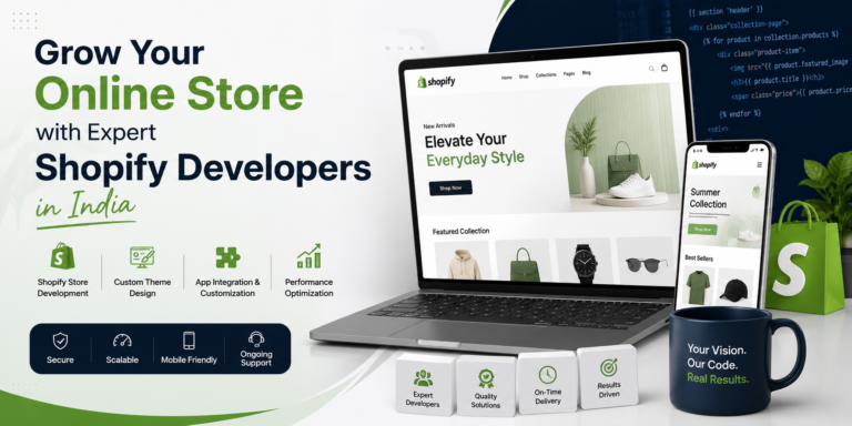 Grow Your Online Store with Expert Shopify Developers in India